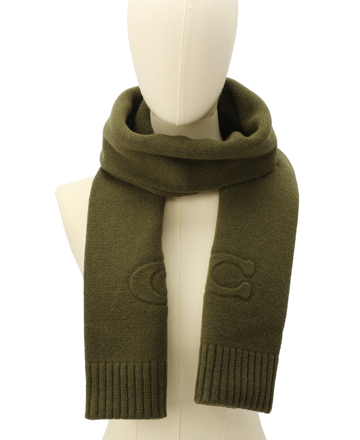 Coach Women's Embossed Knit Muffler