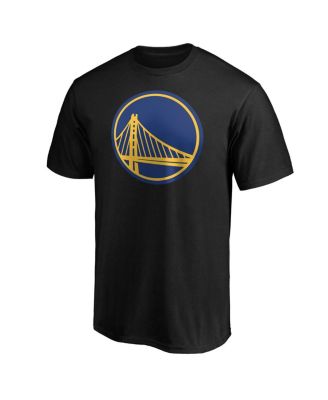 Men's Stephen Curry Black Golden State Warriors Playmaker Name Number Logo T-Shirt