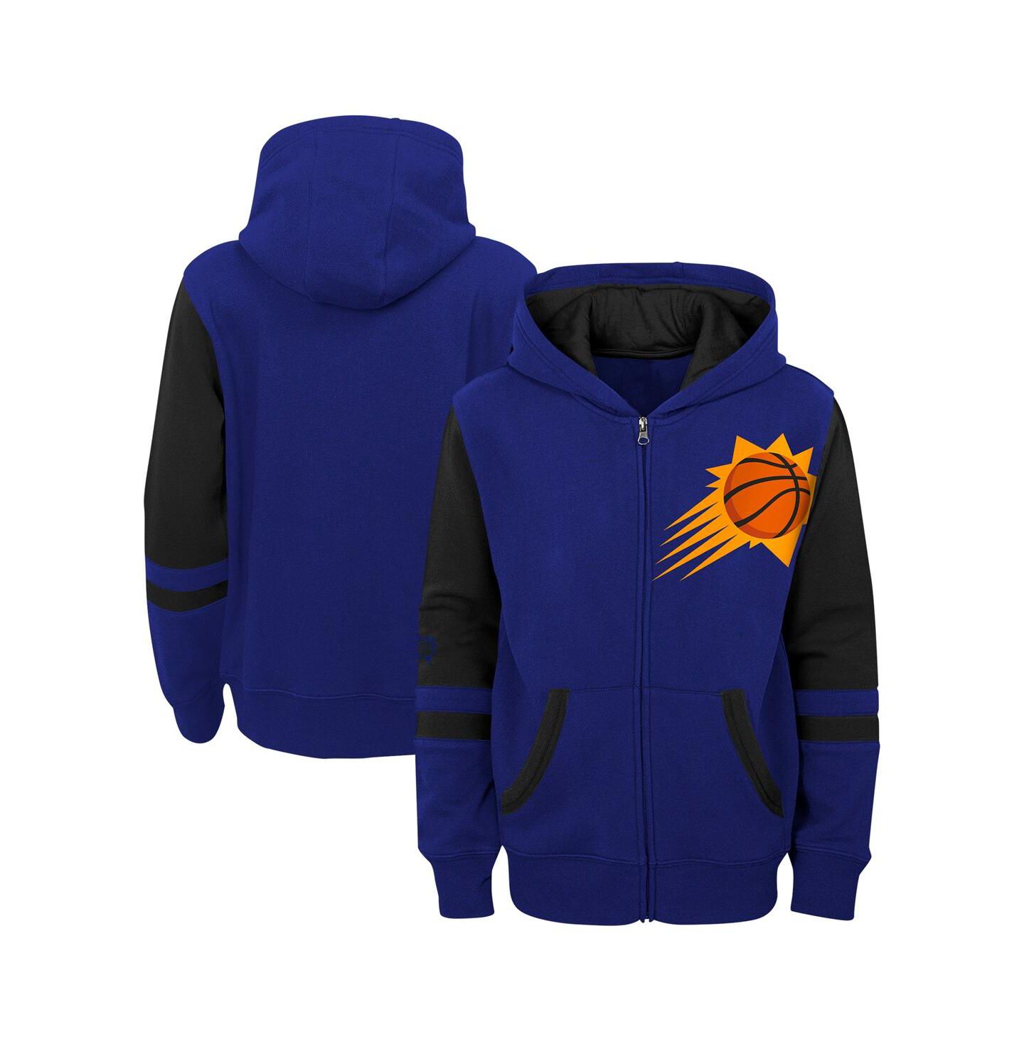 Худи Outerstuff Purple Phoenix Suns Straight To the League Full-Zip для мальчиков — фото 1