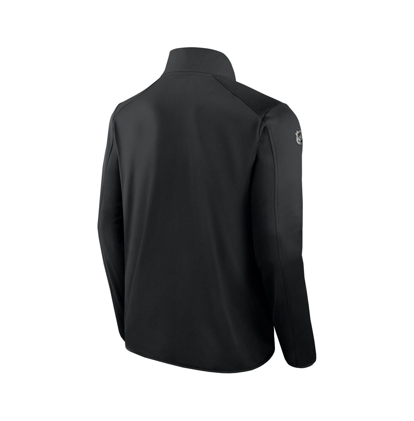Мужская куртка Fanatics Black Chicago Blackhawks Authentic Pro Rink Fleece Full-Zip — фото 3