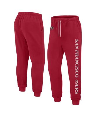 Fanatics - Men's and Women's Scarlet San Francisco 49ers Elements Phenom Fleece Jogger Pants