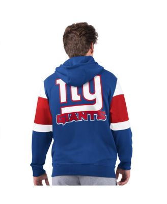 Men's Royal New York Giants Extreme Full-Zip Hoodie