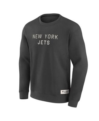 Men's Charcoal New York Jets Elements Future Ground Lettering Pullover Sweatshirt