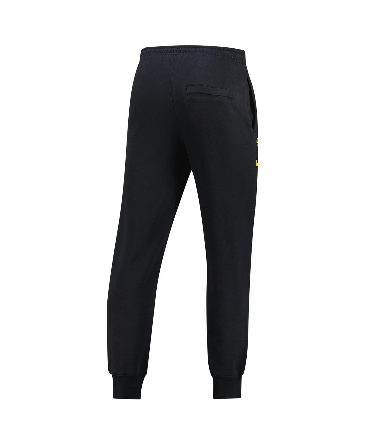Nike Men's Black Golden State Warriors 2025/26 Authentic Practice Club Jogger Pants In Black