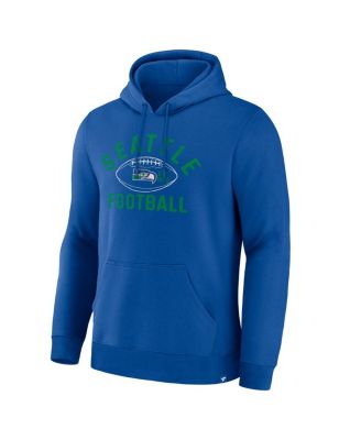 Men's Royal Seattle Seahawks Fumblerooski Legacy Pullover Hoodie