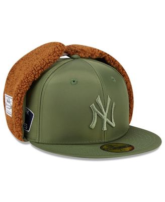 New Era - Men's x Alpha Industries Olive New York Yankees Dog Ear 59FIFTY Fitted Hat