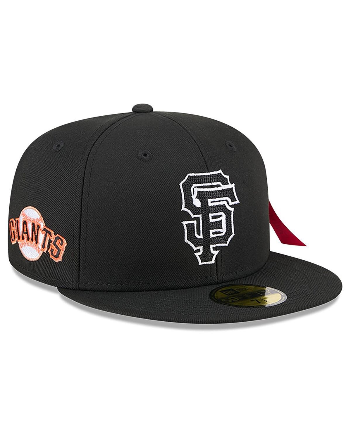мужская черная приталенная шляпа San Francisco Giants 59 размера x Alpha Industries для мужчин