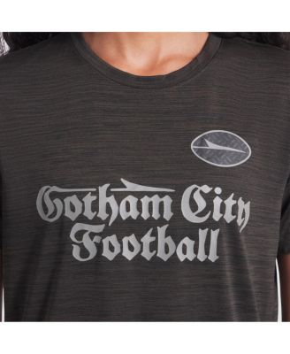 Women's Black New York Jets 2025 Rivalries Collection Sideline Velocity Dri-FIT T-Shirt