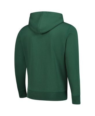 Men's Green Green Bay Packers Distressed Classic Full-Zip Hoodie