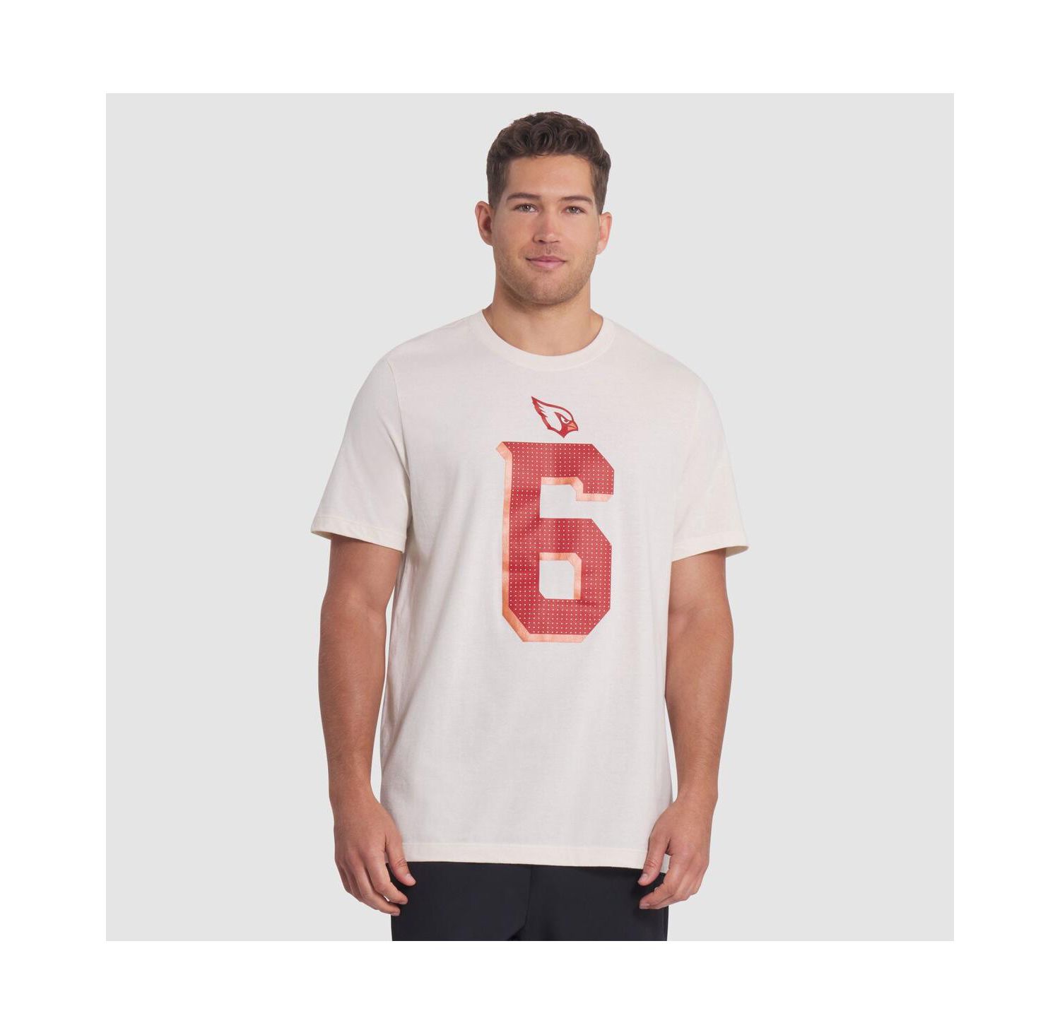 Men's James Conner Natural Arizona Cardinals 2025 Rivalries Collection Player Name & Number T-Shirt