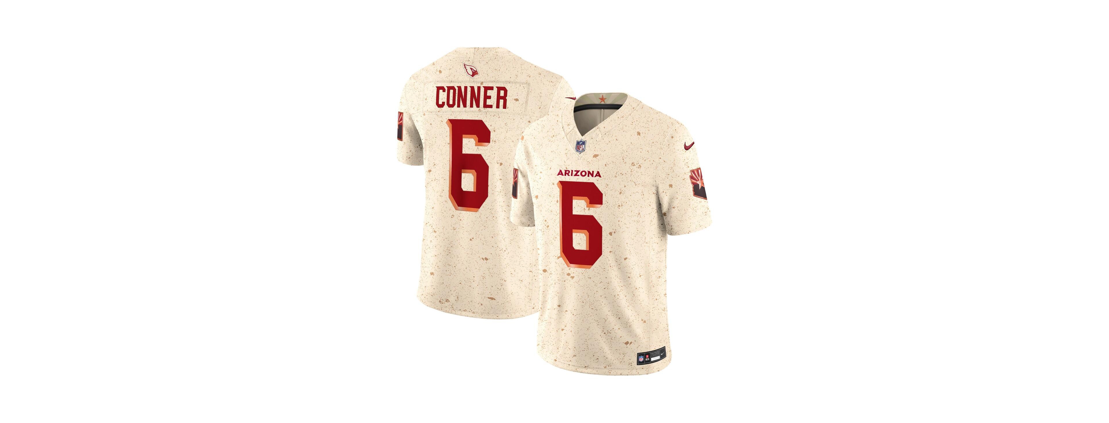 Nike Men's James Conner Natural Arizona Cardinals 2025 Rivalries Collection Limited Jersey