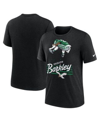 Nike - Men's Saquon Barkley Heather Black Philadelphia Eagles Player Graphic T-Shirt