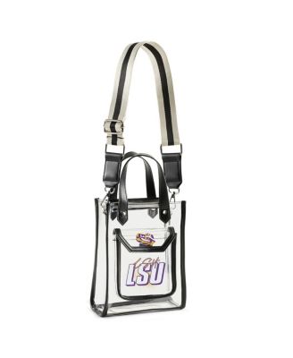 LSU Tigers Clear Stadium Crossbody Purse with Coin Pouch