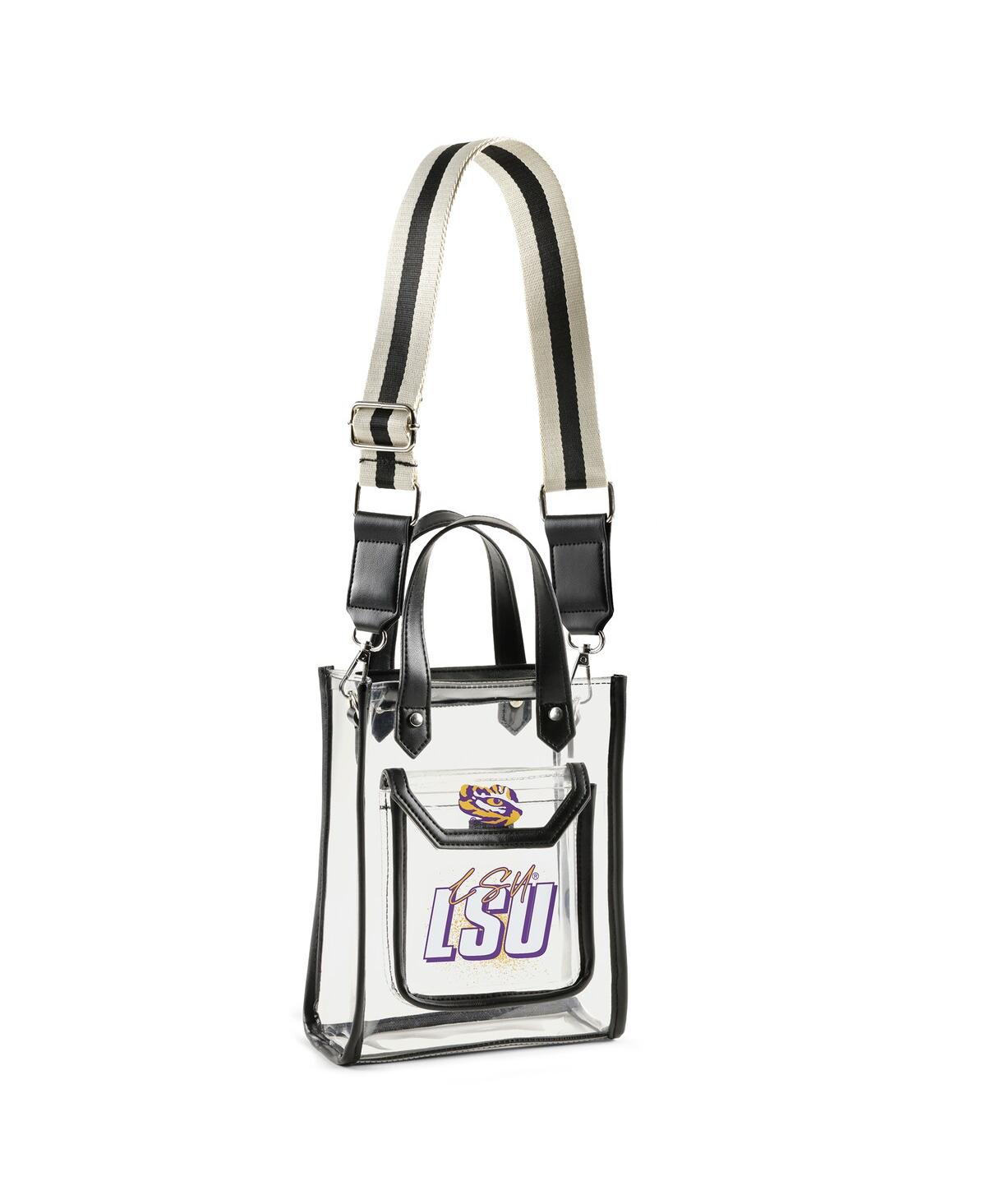 Wear By Erin Andrews Tennessee Volunteers Clear Stadium Crossbody Purse With Coin Pouch In Multi