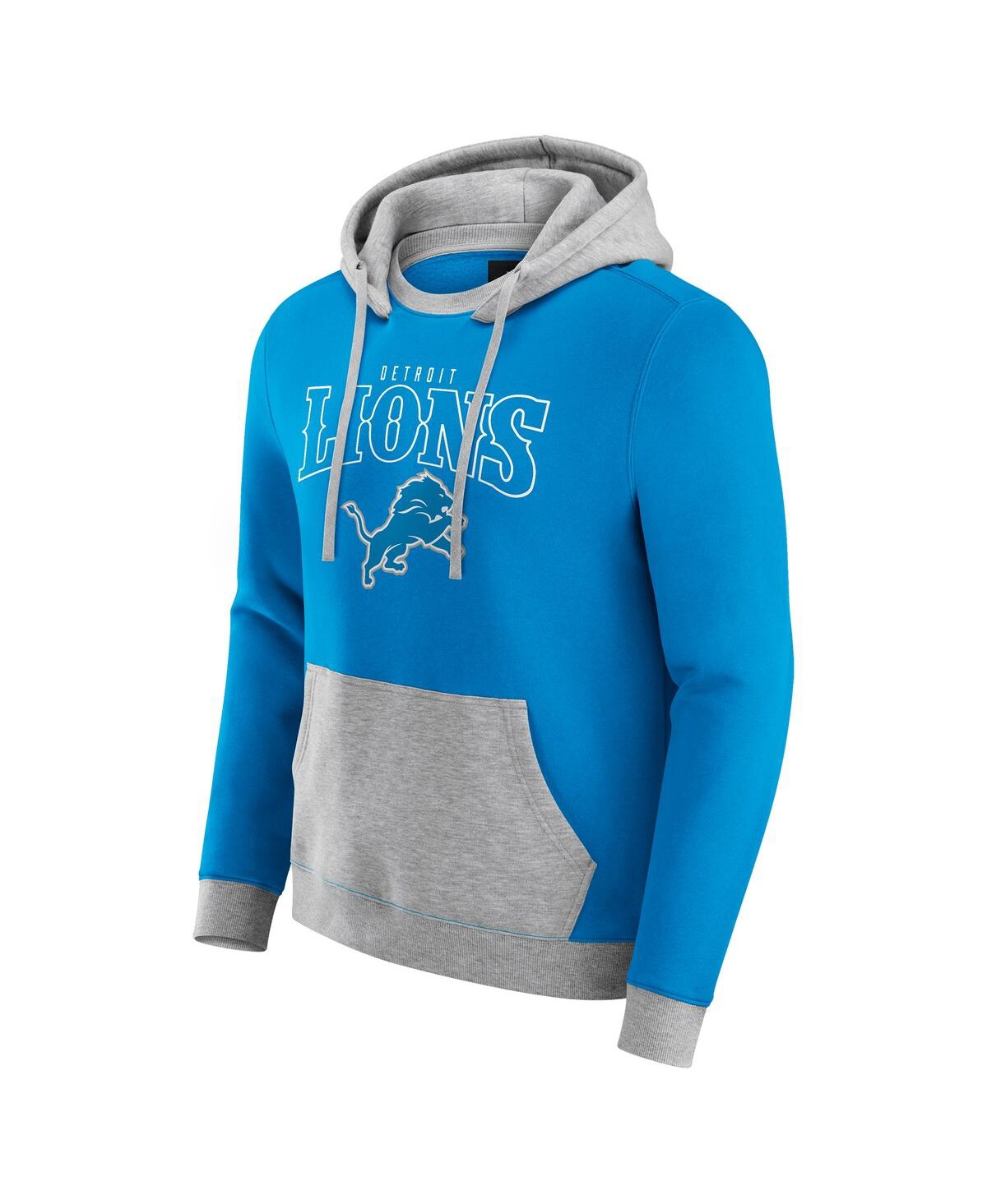 Fanatics Darius Rucker Collection By  Men's Blue Detroit Lions Coaches Hoodie In Blue
