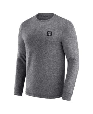 Men's Black Las Vegas Raiders Four Down Long Sleeve T-Shirt