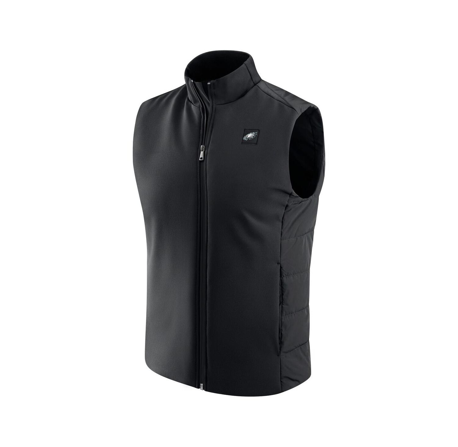Men's Black Philadelphia Eagles Front Office Full-Zip Vest