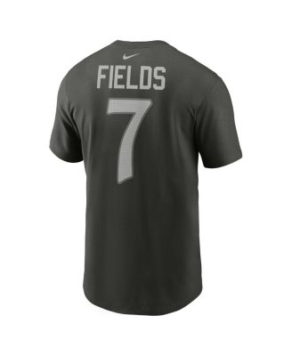Men's Justin Fields Gotham Green New York Jets 2025 Rivalries Collection Player Name Number T-Shirt