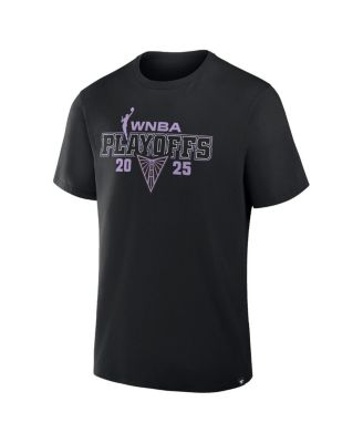 Men's and Women's Black Golden State Valkyries 2025 WNBA Playoffs T-Shirt