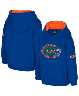 Colosseum - Toddler Royal Florida Gators Big Logo Volume Fleece Pullover Hoodie
