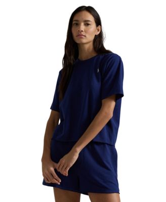 Women's 2-Piece Crewneck Top and Shorts Pajama Set