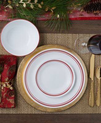 Logan 18-Pc. Dinnerware Set, Service For 6