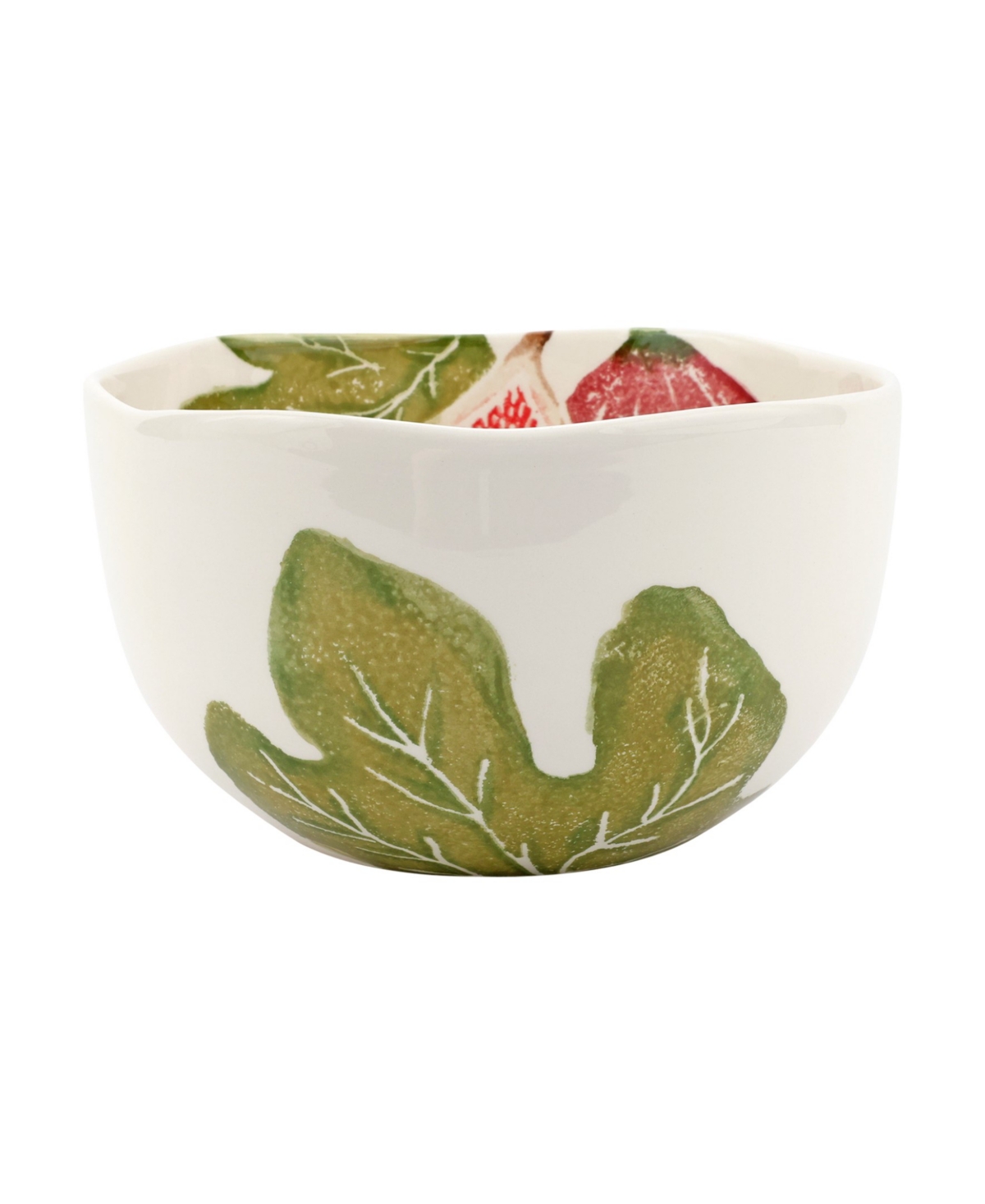 Vietri Fico Small Deep Bowl In Green