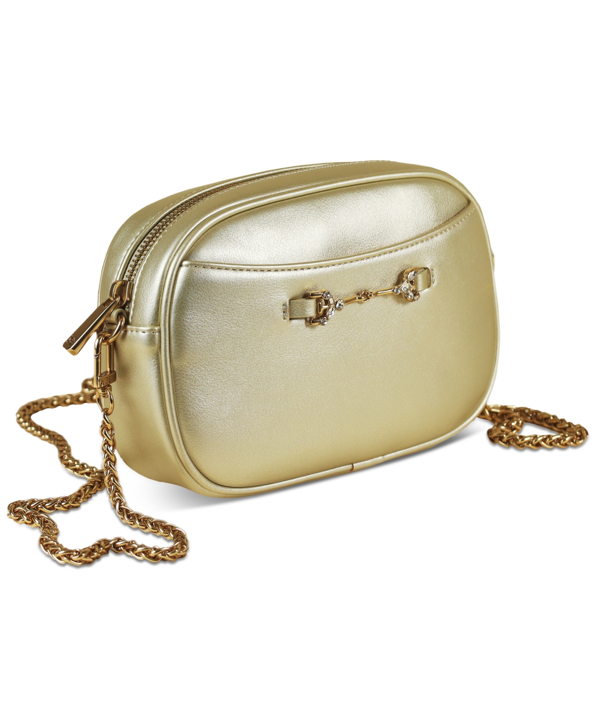 Sam Edelman Holiday Lora Back Pocket Crossbody Bag In Gold