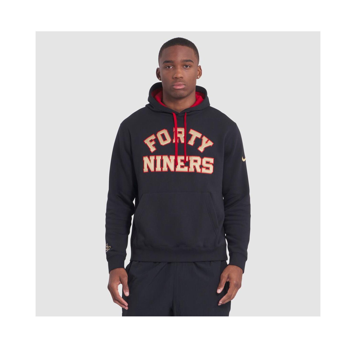 Men's Black San Francisco 49ers 2025 Rivalries Collection Club Hoodie