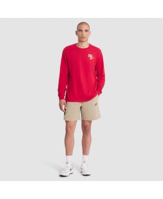 Men's Scarlet San Francisco 49ers 2025 Rivalries Collection Essential Long Sleeve T-Shirt