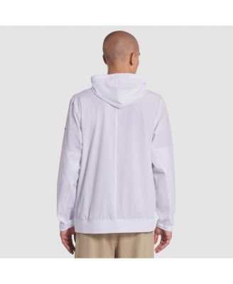 Men's White Buffalo Bills 2025 Rivalries Collection Sideline Anorak Half-Zip Hoodie Jacket