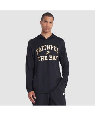 Nike - Men's Black San Francisco 49ers 2025 Rivalries Collection Sideline Dri-FIT Long Sleeve Hoodie T-Shirt