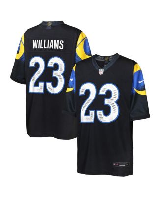 Nike - Big Boys and Girls Kyren Williams Midnight Blue Los Angeles Rams 2025 Rivalries Collection Game Jersey