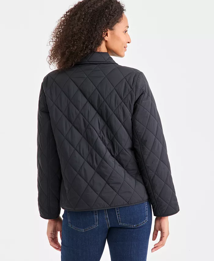 Women's Quilted Utility Jacket - thumbnail 6