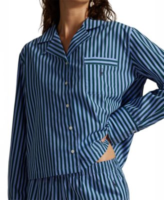 Women's 2-Piece Buttoned Shirt and Pants Pajama Set