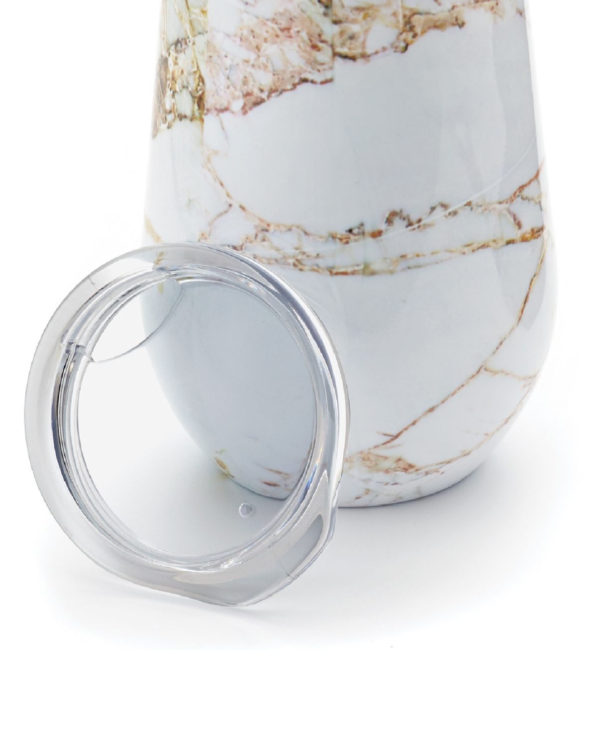 Outset Wine Tumbler Copper Marble, Set Of 2