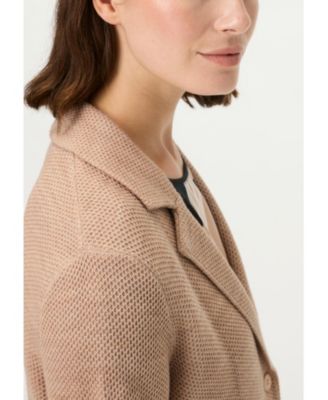 Women's Merino Wool Blend Blazer