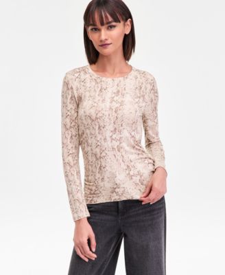 Women's Long-Sleeve Knit Top, Macy's Exclusive