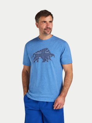 Big & Tall Union Jack Bull T-Shirt