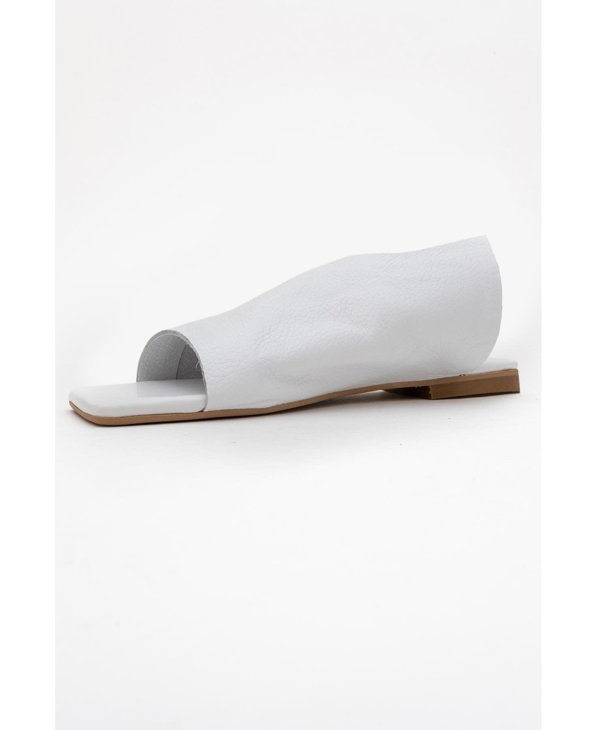 Forever & Always Shoes Orianna Leather Slide Sandal (Women)