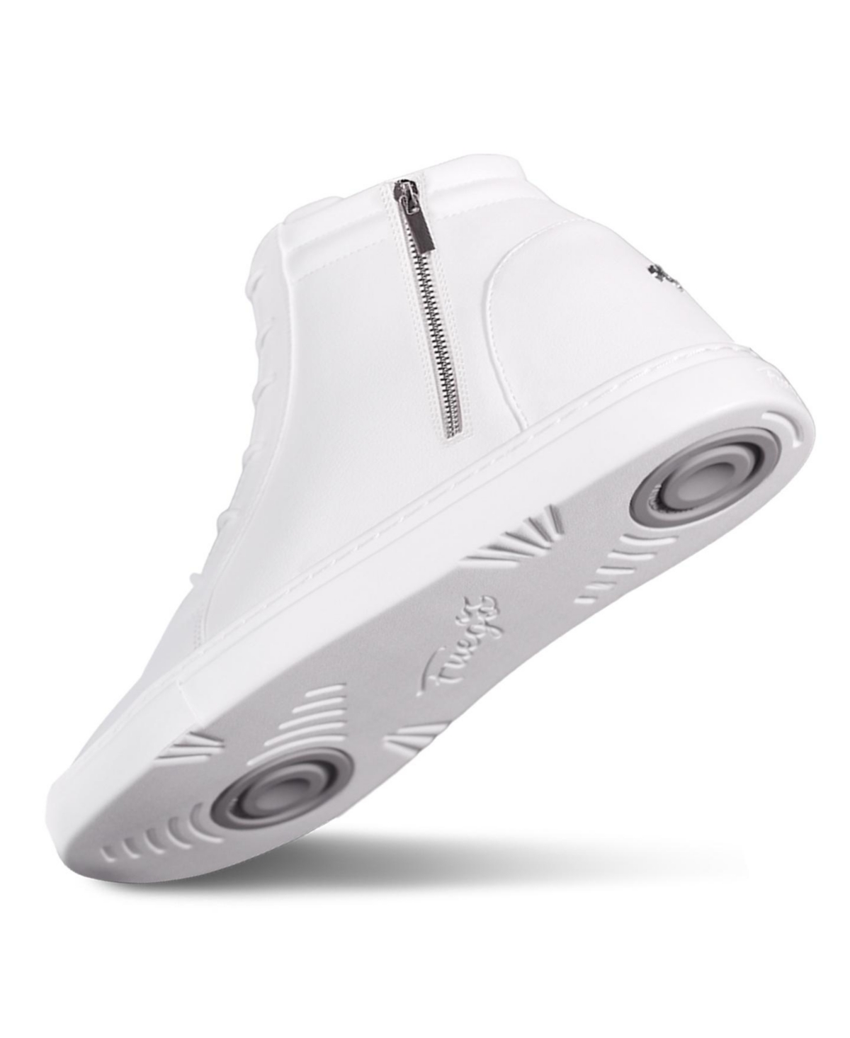 Fuego Kids White Wedge Sneaker