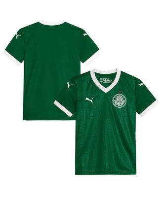Puma - Big Boys and Girls Green SE Palmeiras 2025/26 Home Replica Jersey