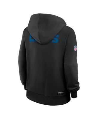 Women's Black Indianapolis Colts Alternate Logo Sideline Standard Issue Dri-FIT Hoodie