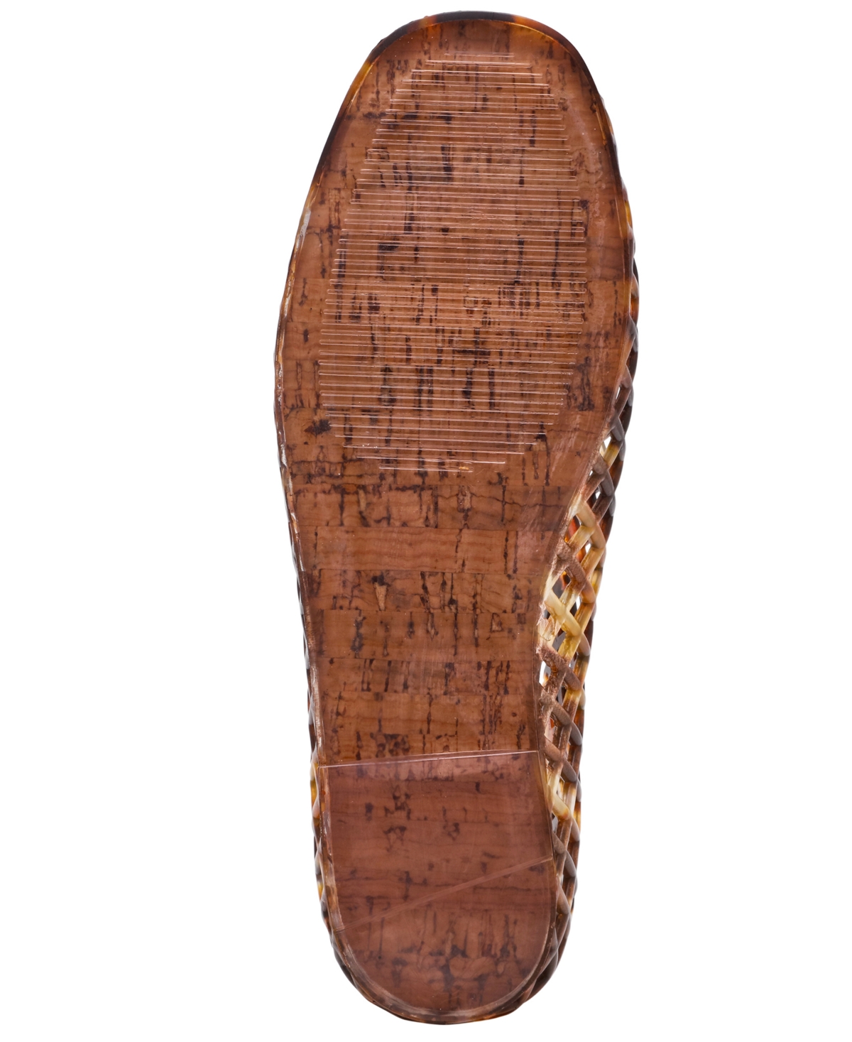 Steve Madden Women's Grove Caged Jelly Slip-on Flats In Brown