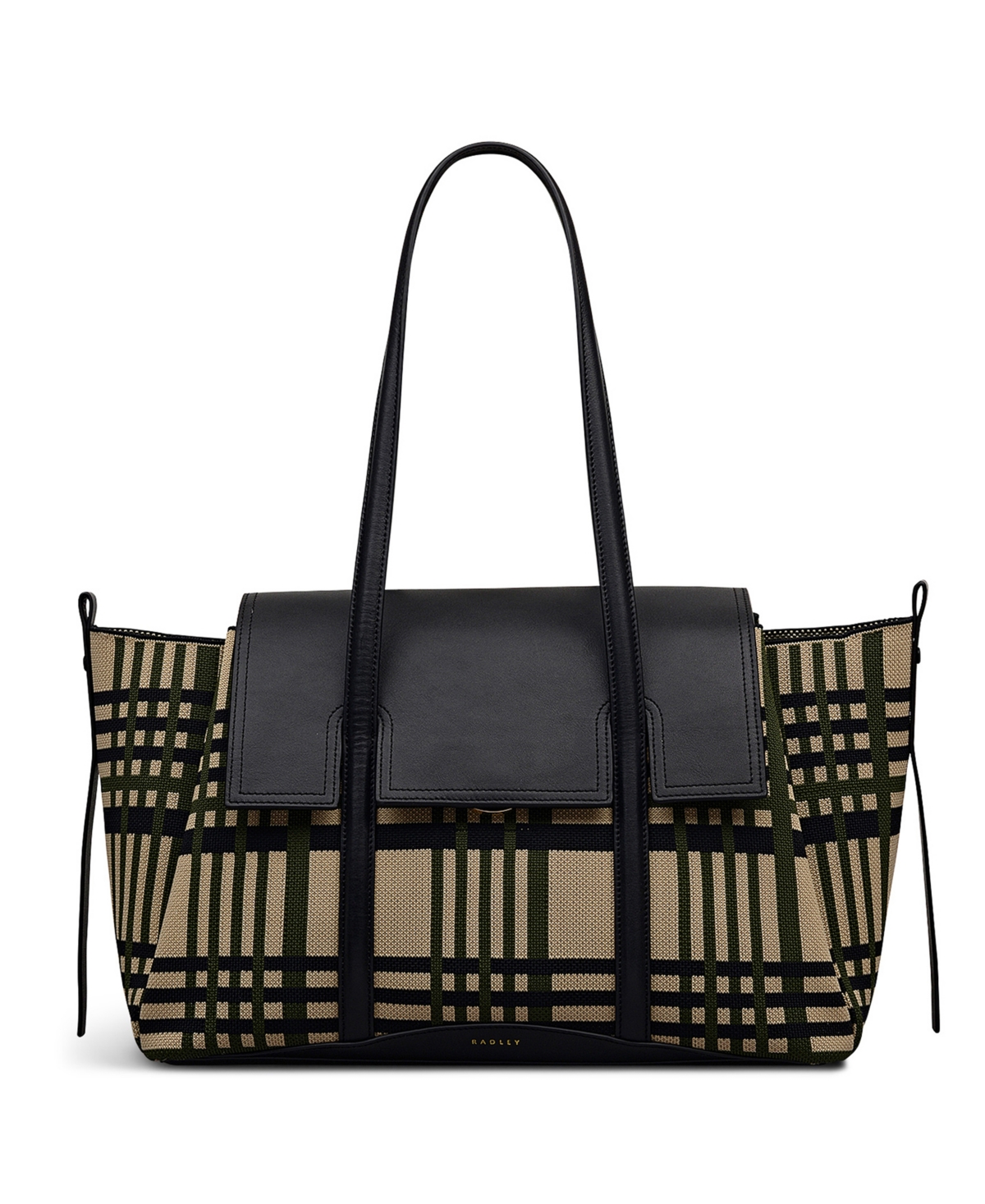 Radley London The Chancery Fly Knit Large Flapover Shoulder Bag In Multi