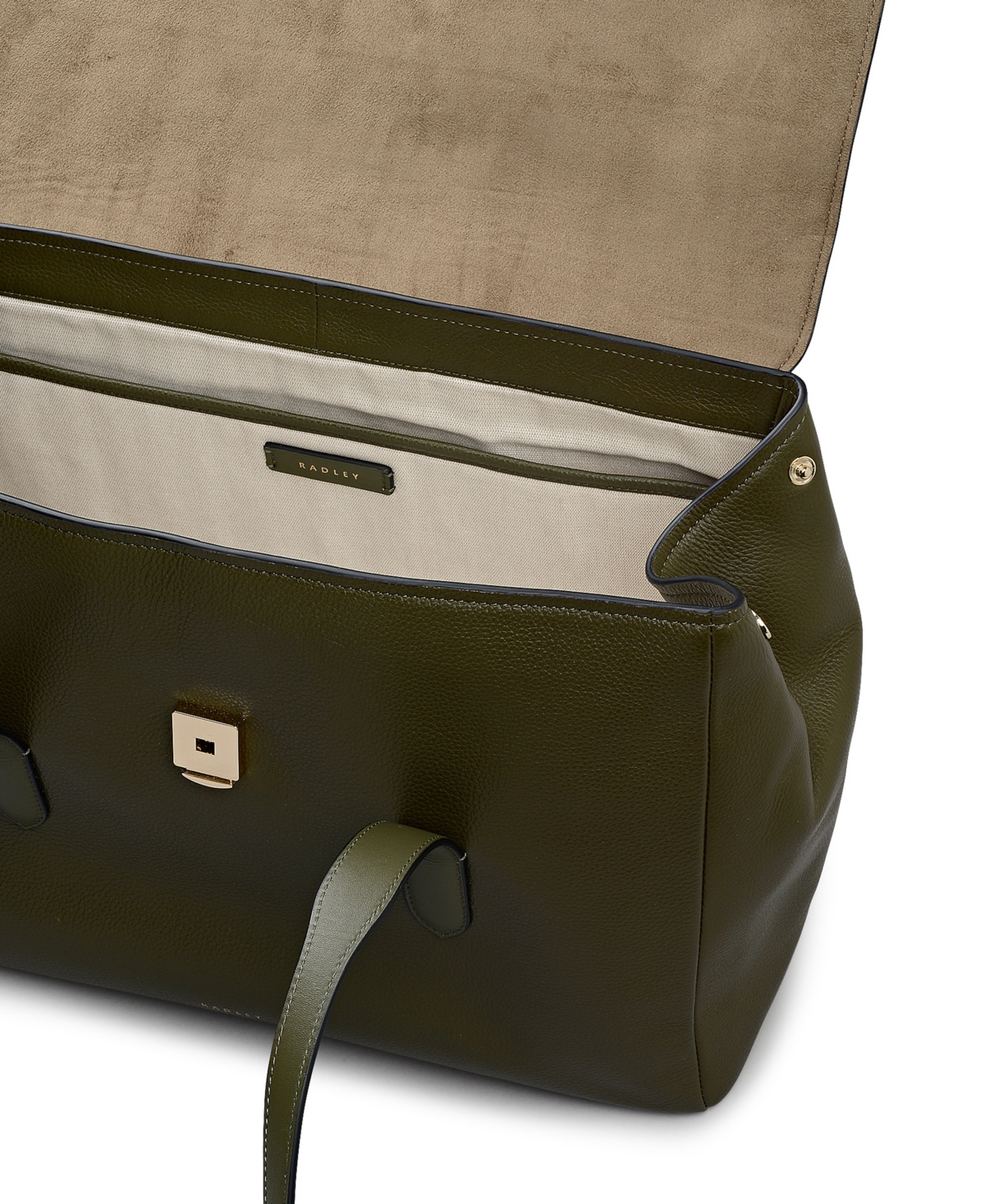 Radley London Mayfair Lane Extra-large Flapover Shoulder Bag In Green