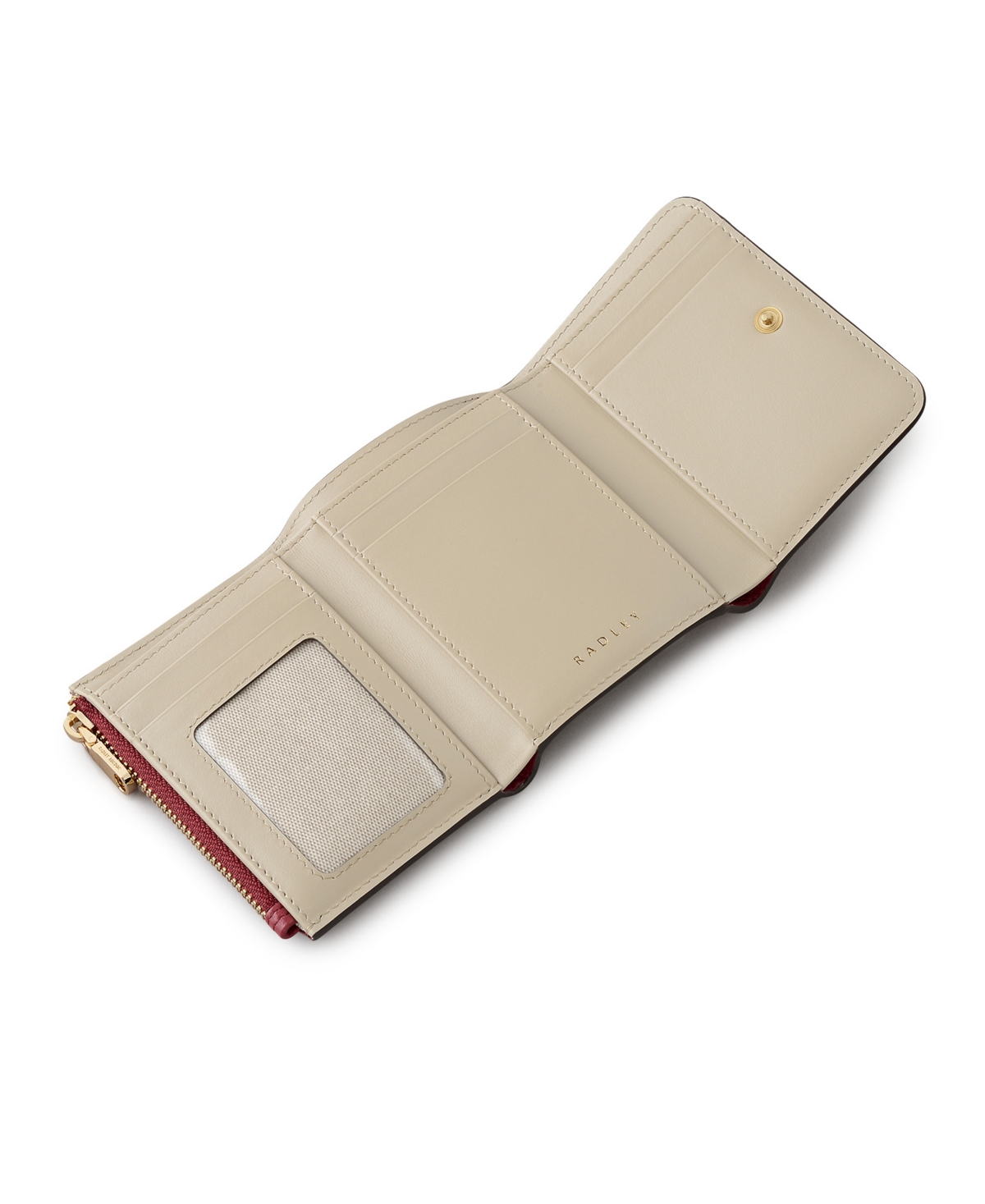 Radley London Mayfair Lane Trifold Wallet In Red