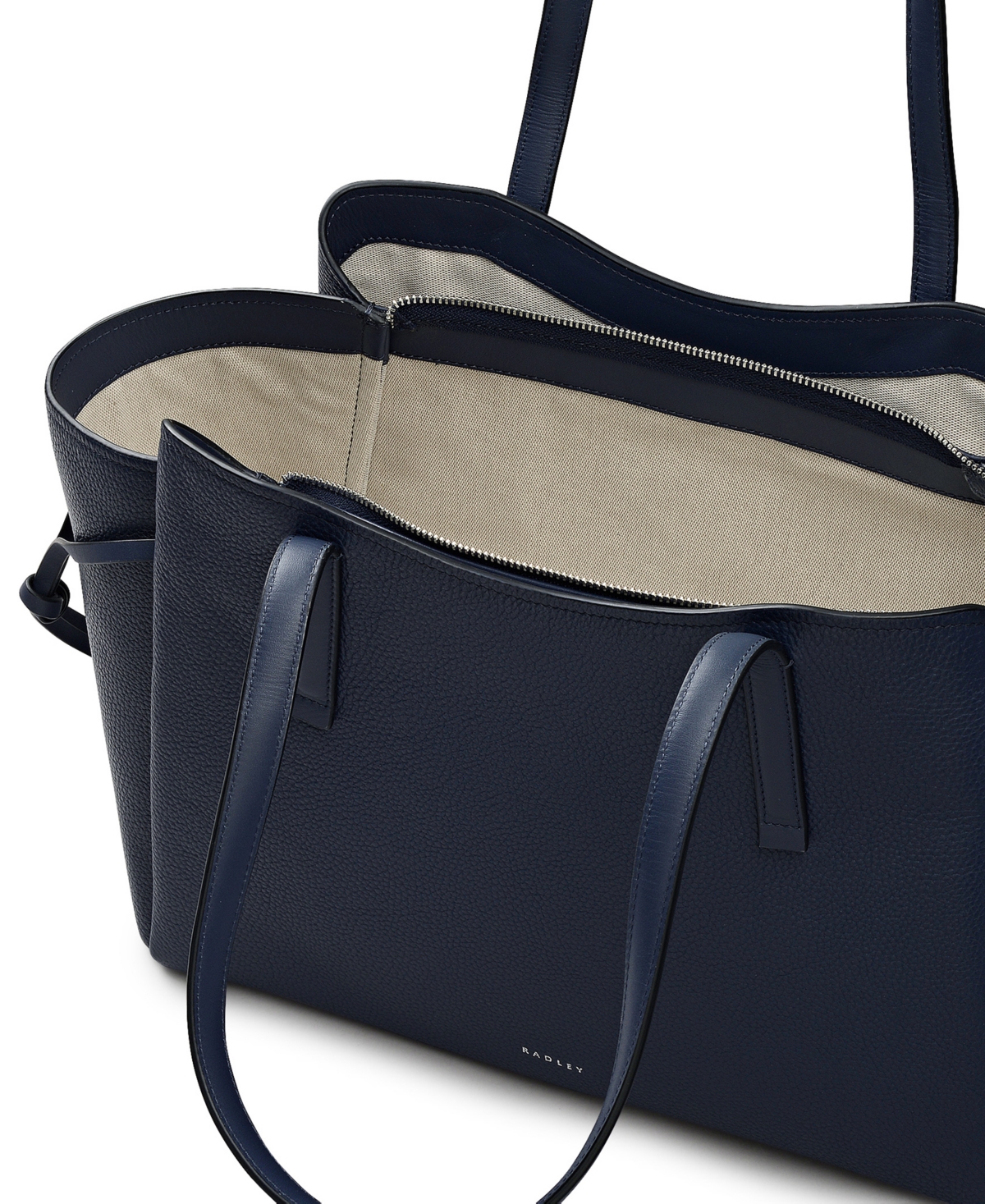 Radley London Blake Gardens Extra-large Ziptop Tote Bag In Black