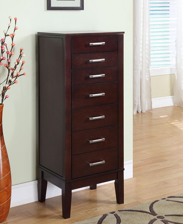 Furniture Jayvon Jewelry Armoire, Quick Ship Macy's