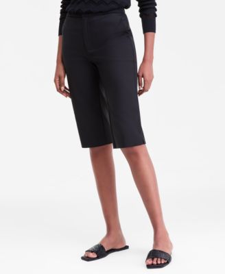 Women's Cotton-Blend Capri Pants